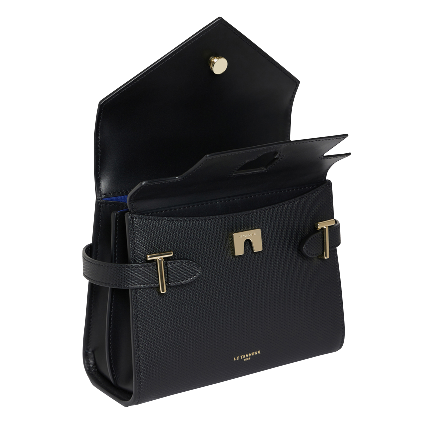 EMILIE - Sac à main en cuir | Noir