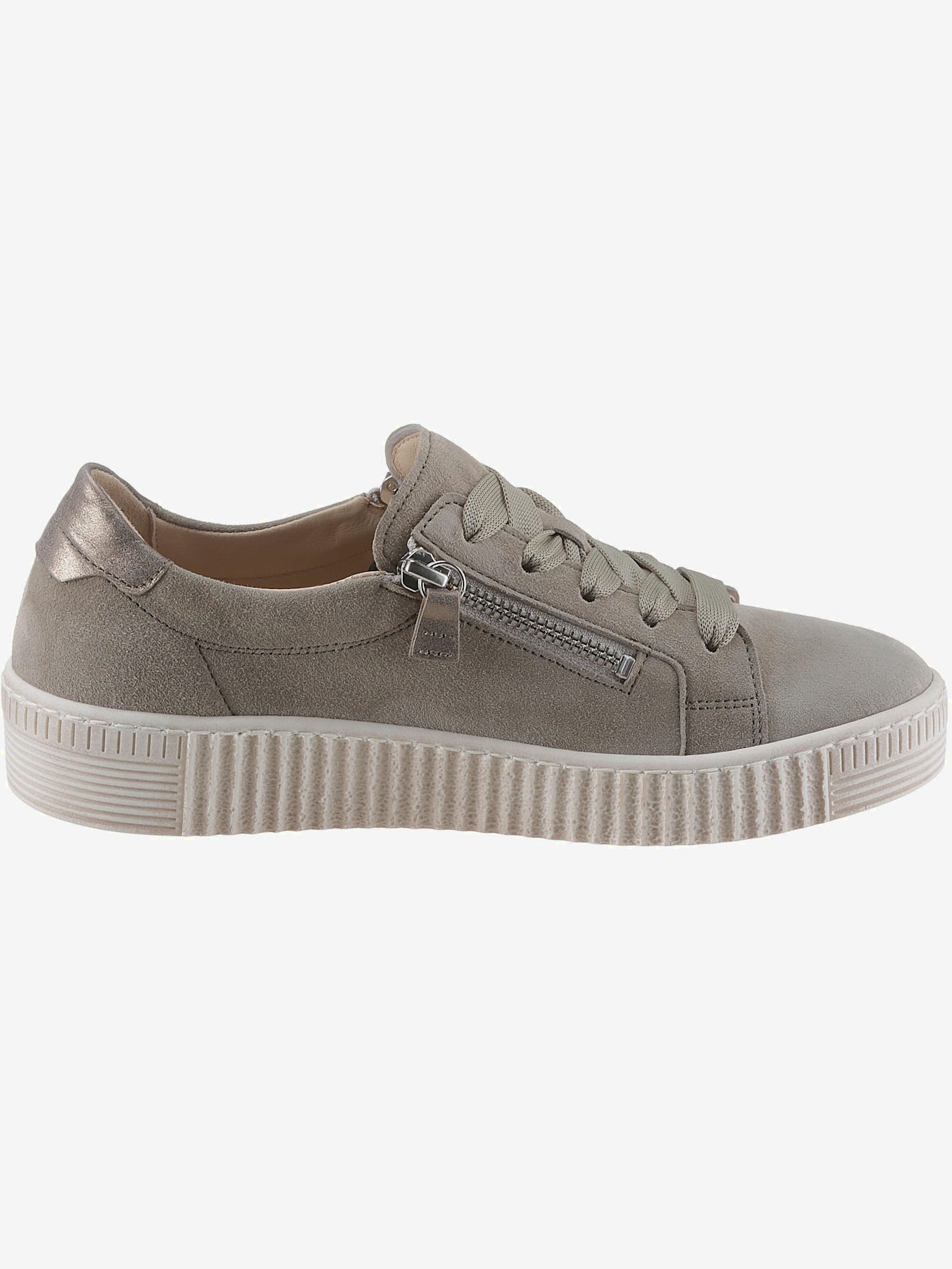 Baskets compensées sneakers compensées avec coupe gabor best fitting