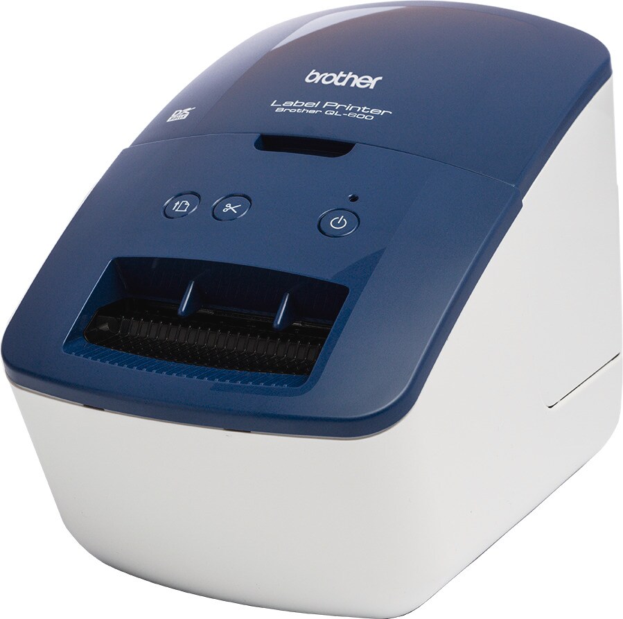 Brother QL-600B Etikettendrucker Blau