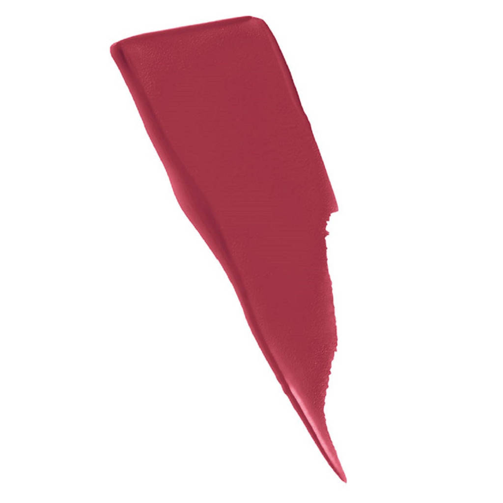 Een lippenstift die goed vasthoudt en niet droogtSuperStay Matte Ink lippenstift – 80 Ruler