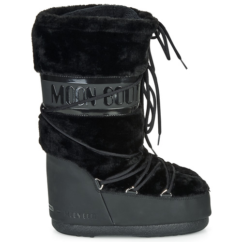 Moon Boot - MOON BOOT CLASSIC FAUX FUR - Noir