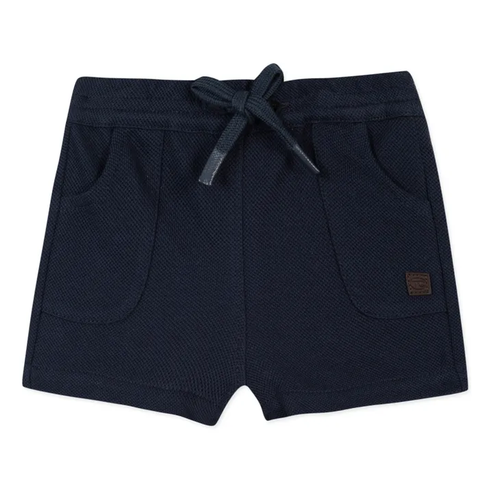 Tartine et Chocolat Short Texturé | Bleu marine