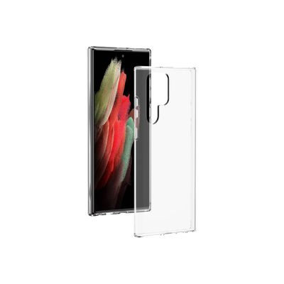 Bigben Connected Soft Silisoft - coque de protection pour Samsung S22 ultra - transparent