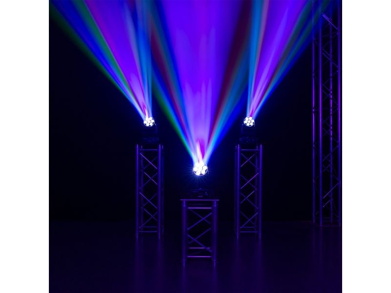 BeamZ Moving Head COBRA 160 Kompakter LED-Moving Head mit Bee Eye Effekt