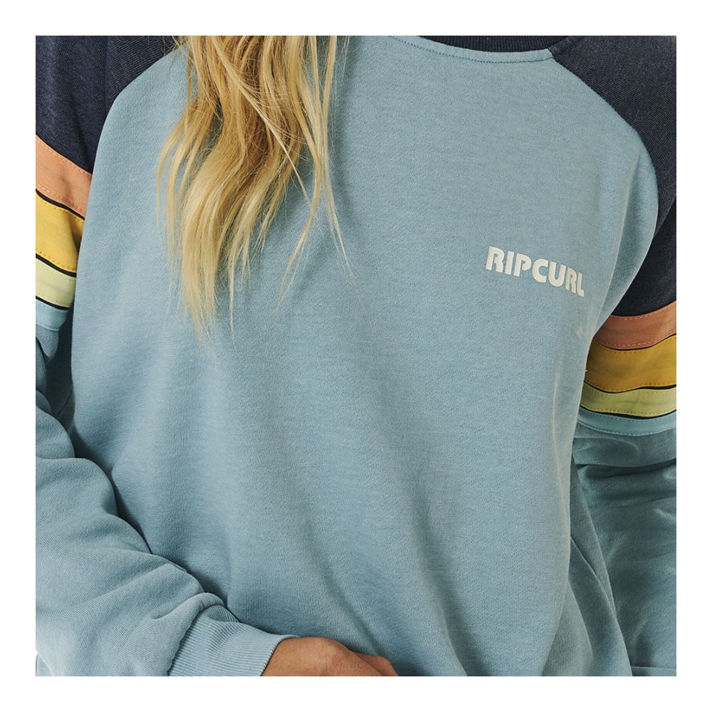 Rip Curl SURF REVIVAL RAGLAN CREW - Sweat Femme navy