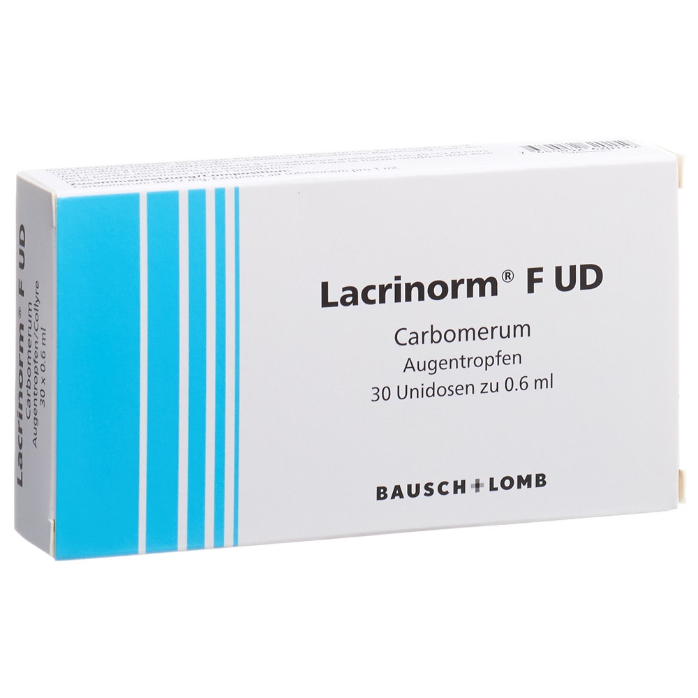 LACRINORM F UD Gtt Opht Unidos 0.6 ml