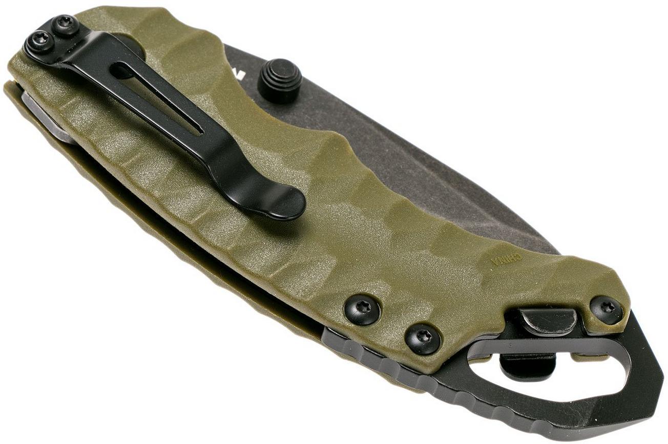 Kershaw Shuffle II 8750TOLBW Tanto, Olive Green