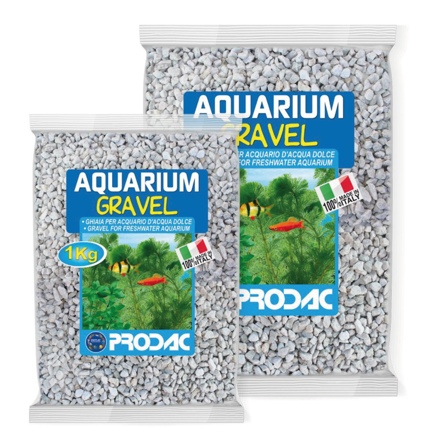 Areia de quartzo natural PRODAC 6/9mm 1 kg