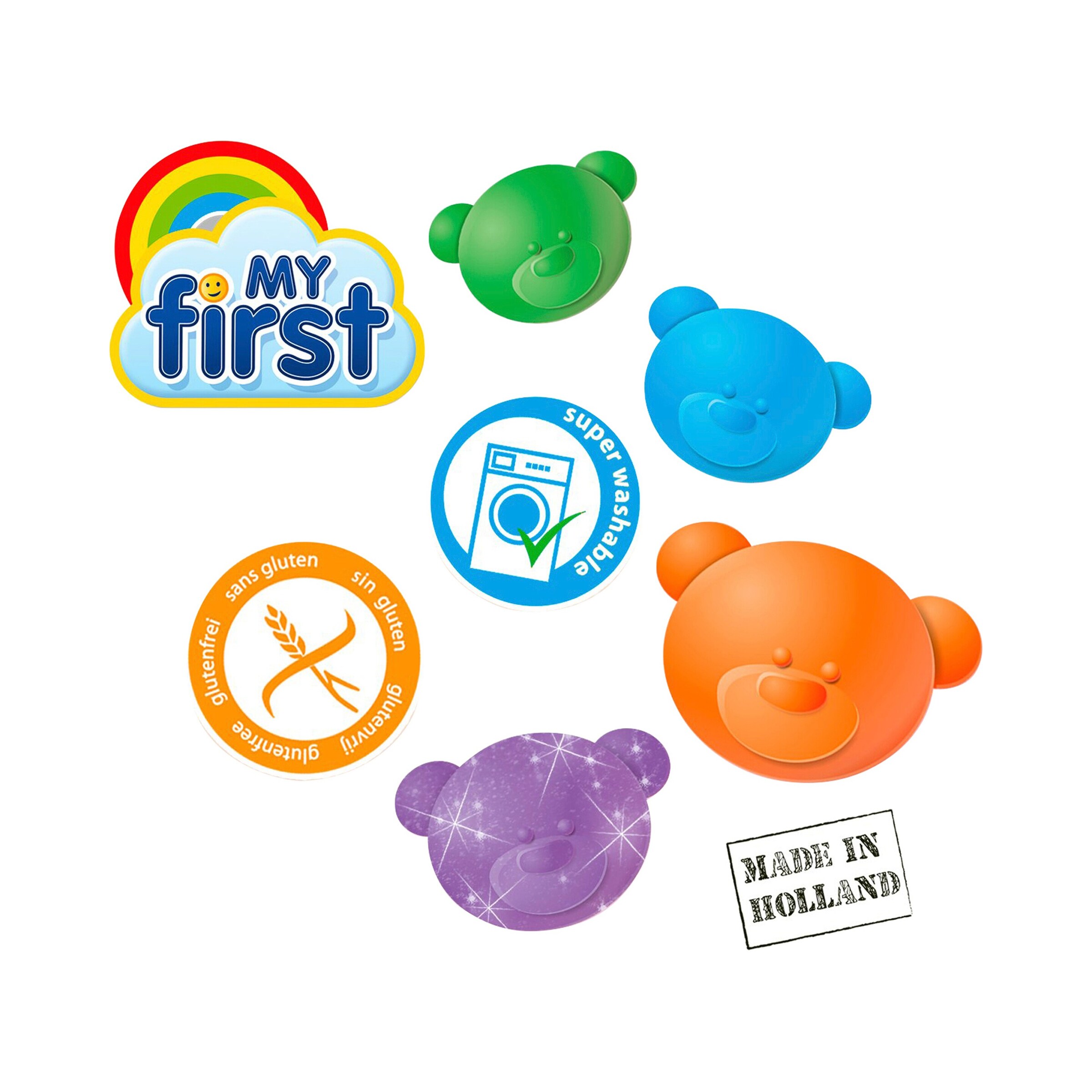 SES - my first Knete 4 Farben