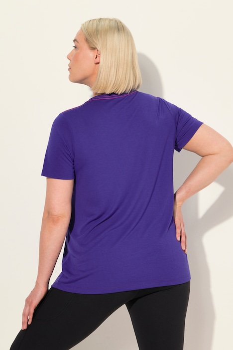 Funktionsshirt, antibakteriell, V-Ausschnitt, Halbarm