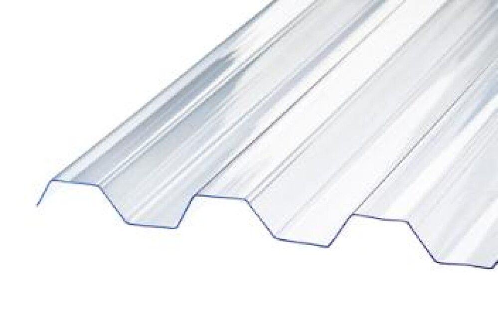 TRAPESPLATE RIAS SUNLUX 3100X1115MM KLAR