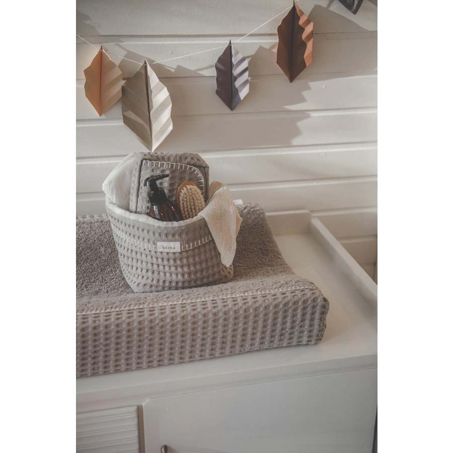koeka Wickeltischkörbchen Antwerp Taupe