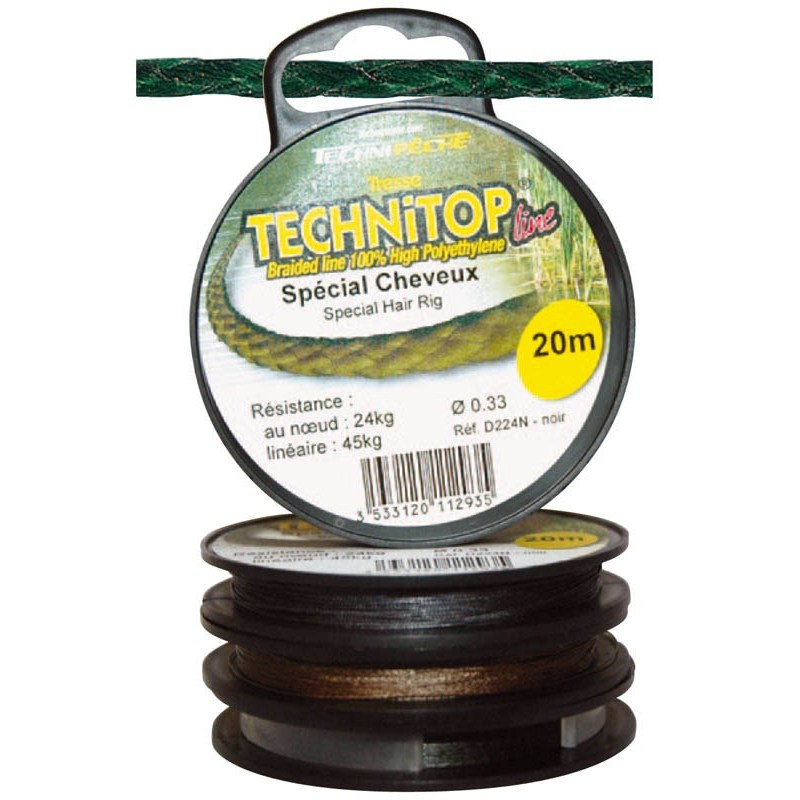 Tresse A Bas De Ligne Cheveux Technipêche Technitop