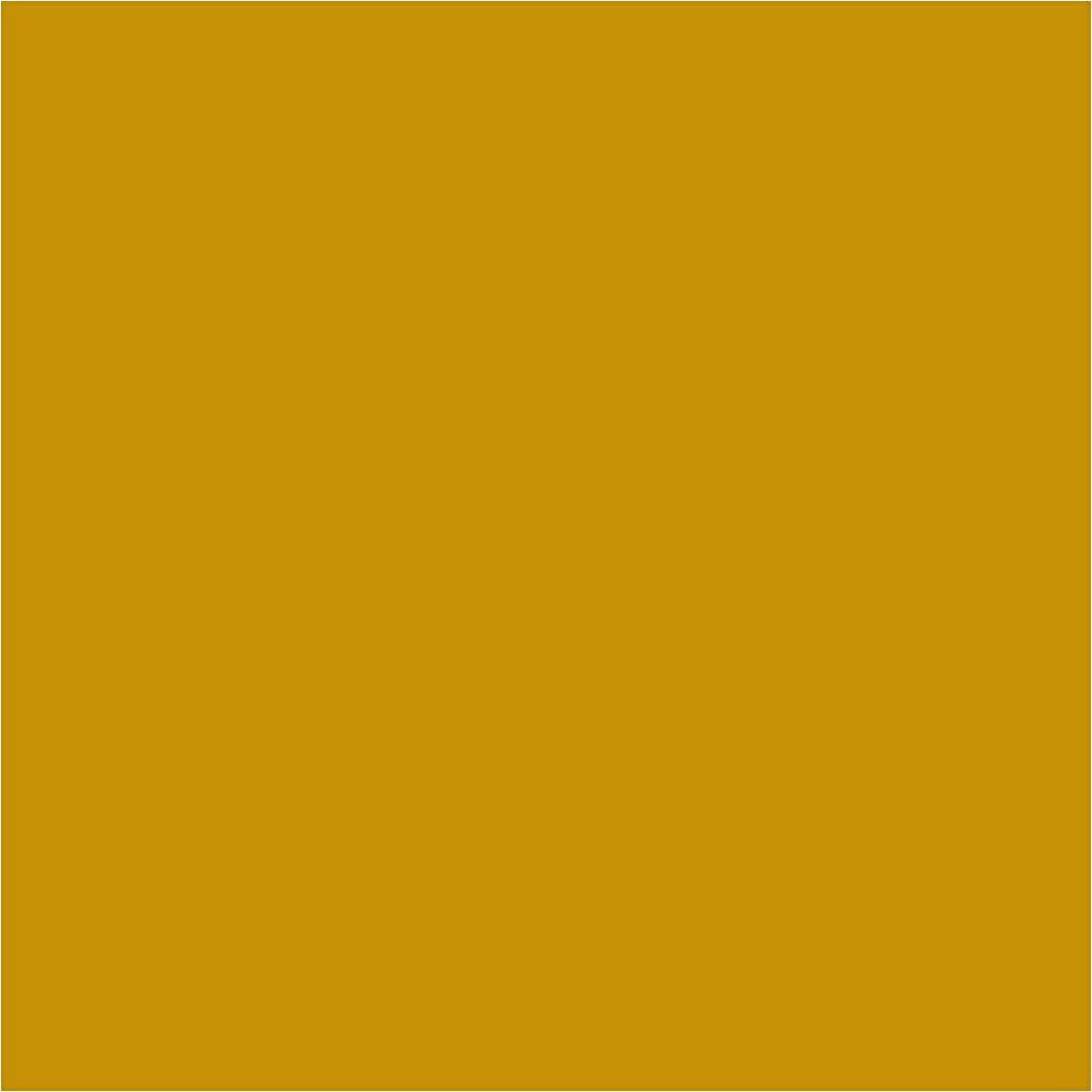 A-Color - Skole Akrylmaling - Glitter - Varm Gul - 500 ML