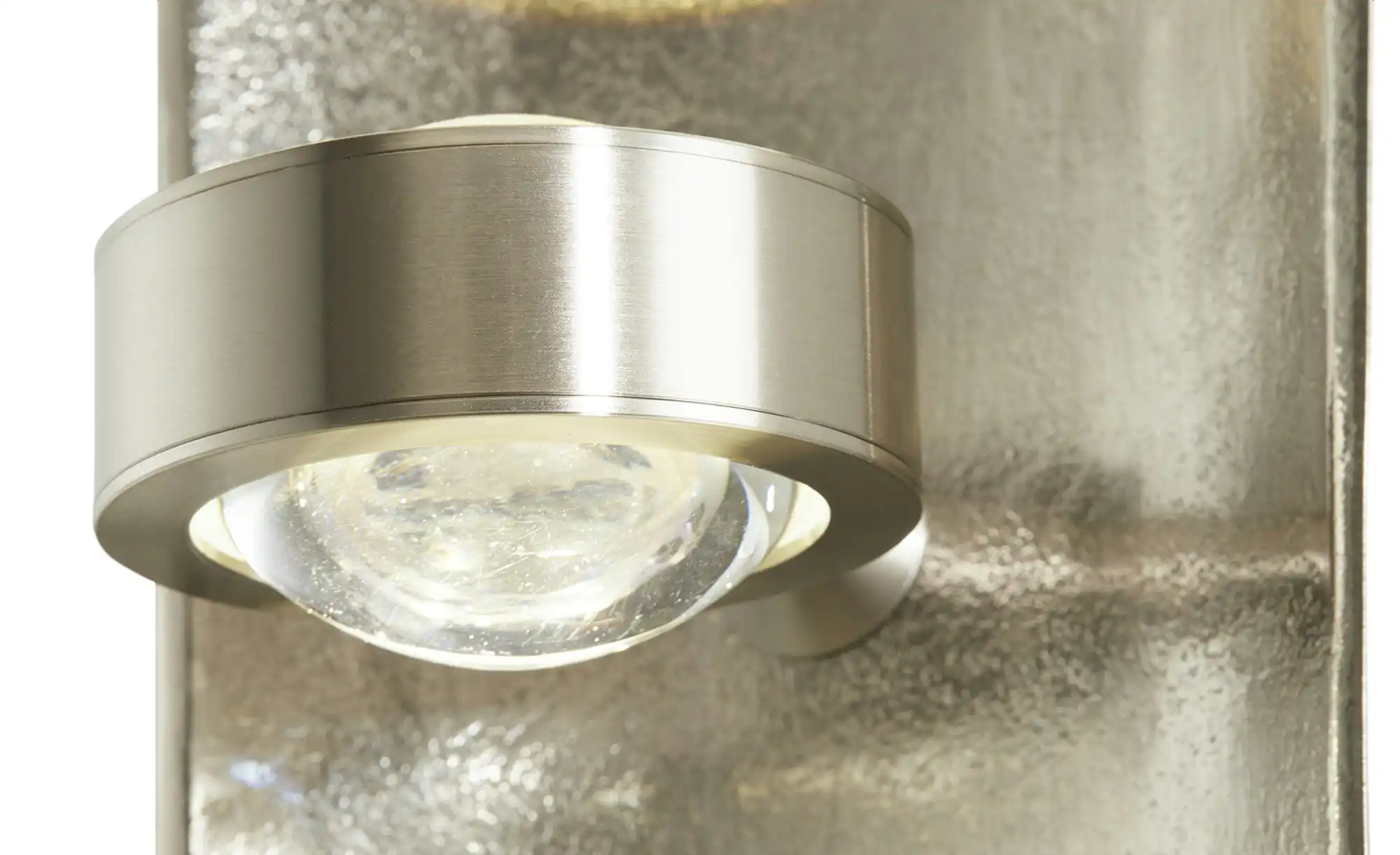 Fischer-Honsel LED-Wandleuchte, Nickel-antik mit RGB