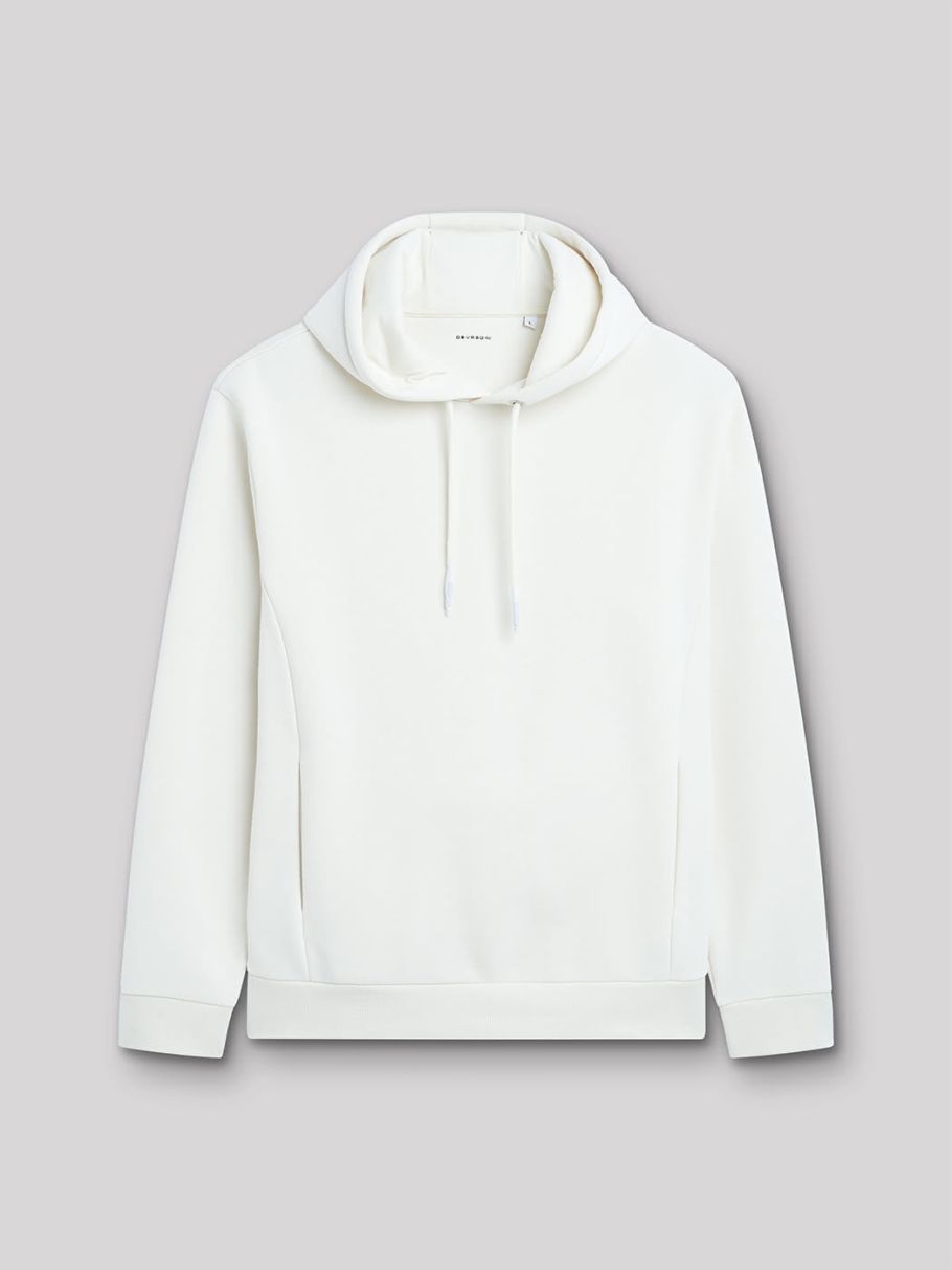 Sweat à capuche uni