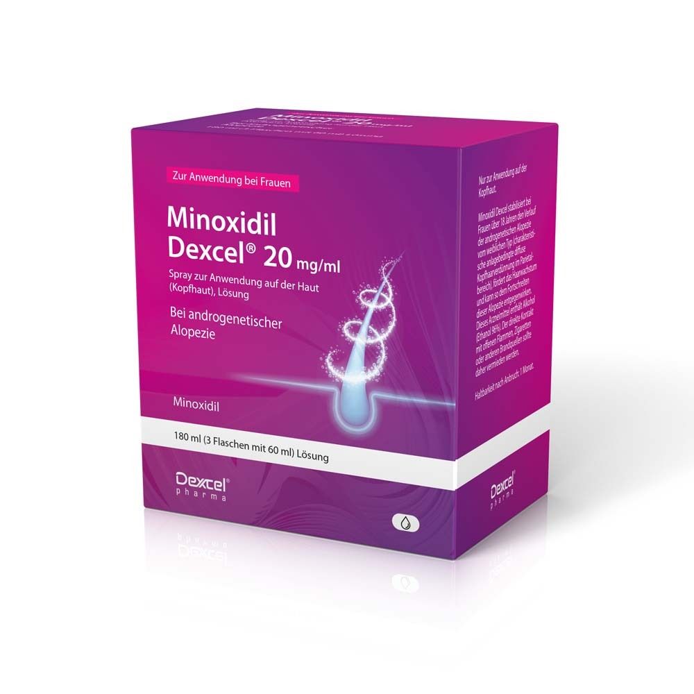 Minoxidil Dexcel® 20 mg/ml Spray