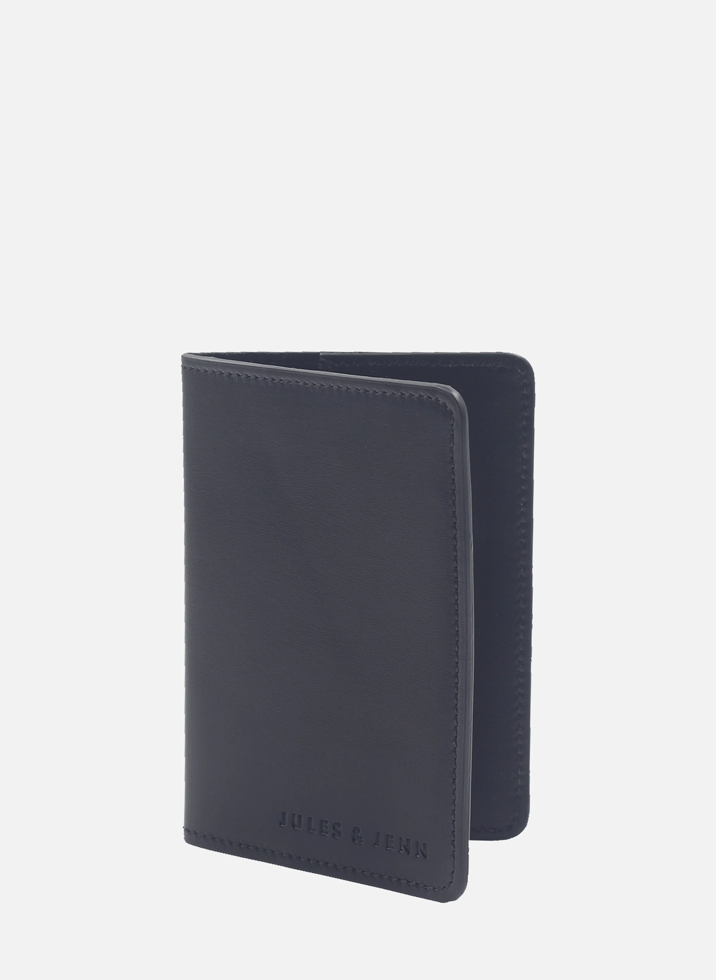 Protège passeport cuir lisse | Bleu
