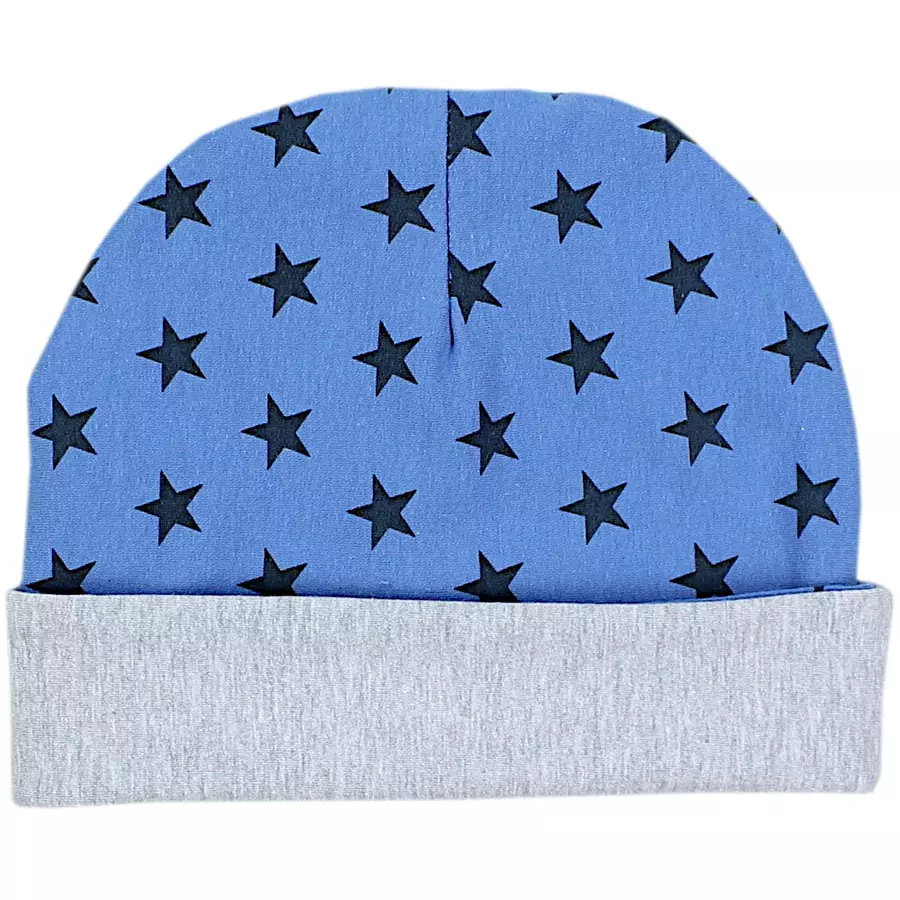 TupTam Unisex Kinder Beanie Mütze Schlauchschal Set graublau