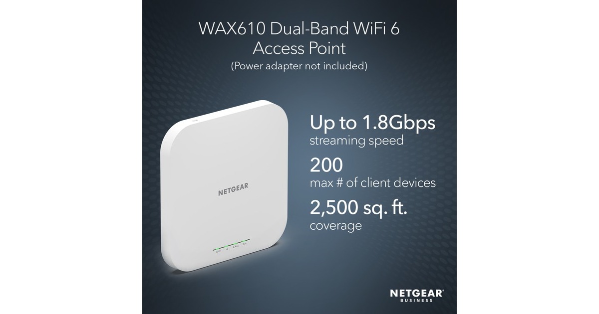 NetgearWAX610 access point  (Wit)