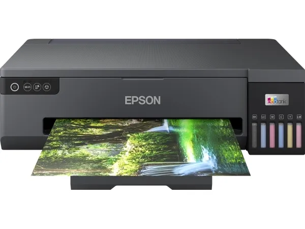 Epson L18050 - Printer - farve - piezoelektrisk ink-jet - ITS - A3 - 5760 x 1440 dpi - op til 8 spm (mono) / op til 8 spm (farve) - kapacitet: 100 ark - Wi-Fi(n)