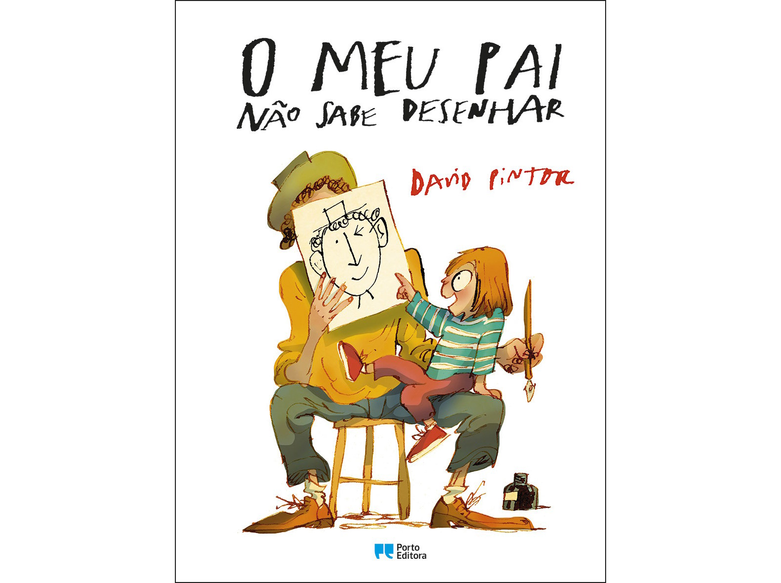 LIVRO O MEU PAI NÃO SABE DESENHAR