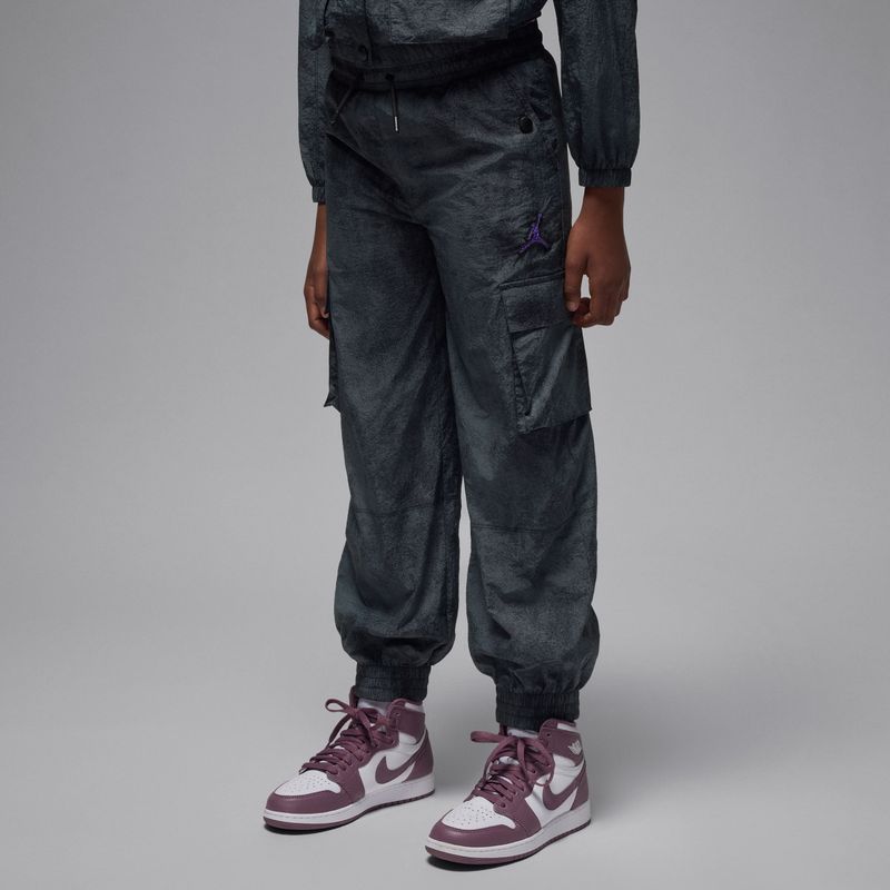Jordan Blue Jeans and Bling geweven broek voor kids - Zwart