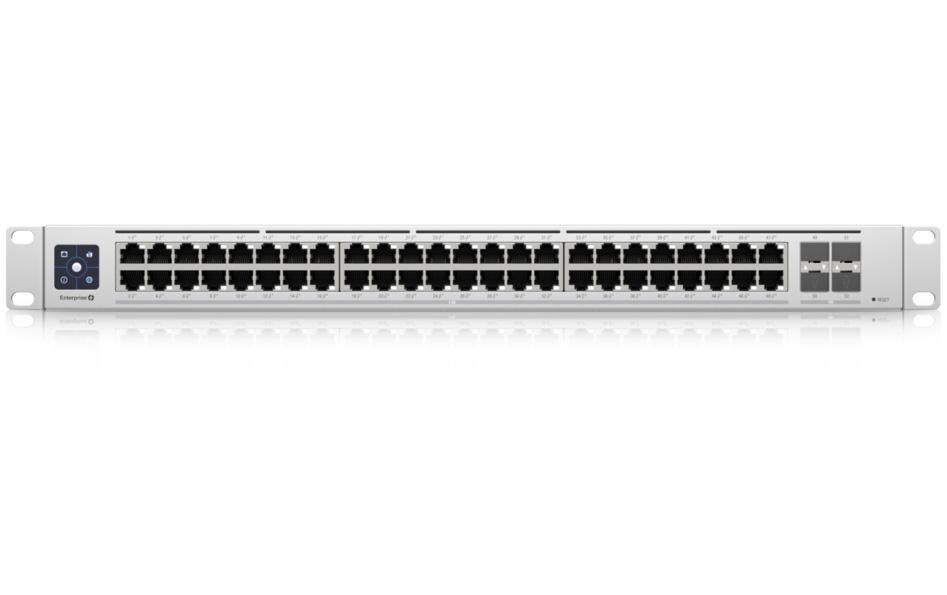 PoE Switch Enterprise 48 Port<br>Layer 3, PoE Switch mit 48x 2.5GbE, 802.3at PoE+ RJ45 Ports und 4x 10G SFP+ Ports
