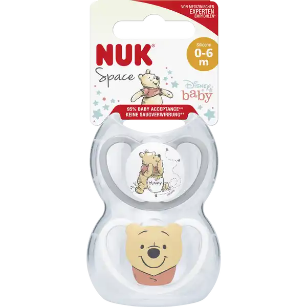 Disney Winnie Puuh Space Silikon-Schnuller 0-6 M