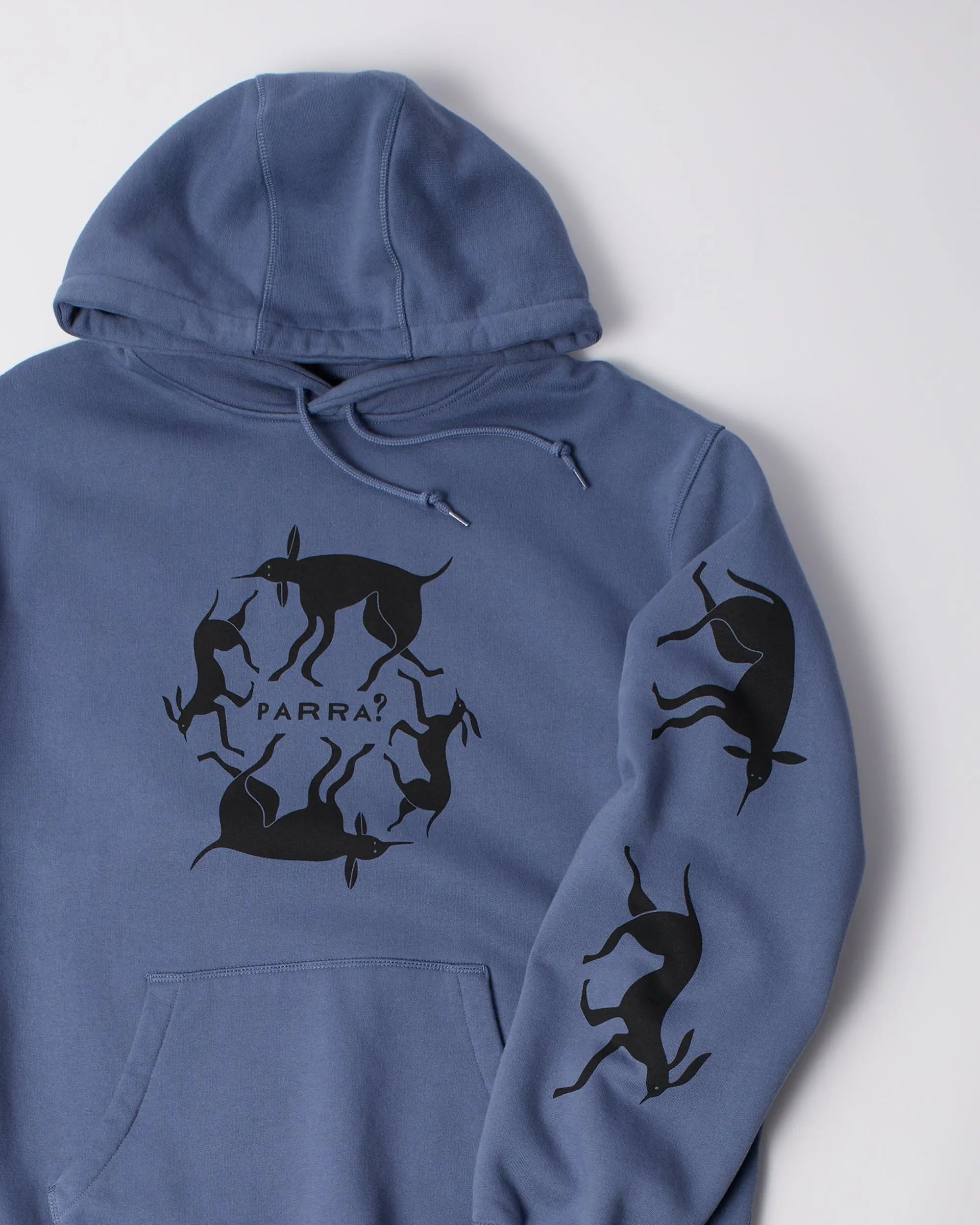 byParra Non Grand Cafe Hooded Sweatshirt (Blue)