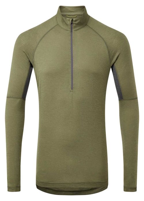 Boulder 125 1/4 Zip Men uldundertrøje