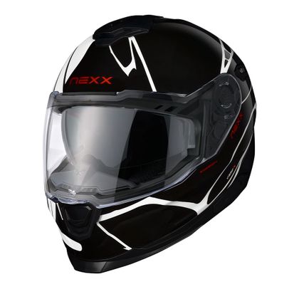 Casque Nexx Y.100 - B-SIDE - Noir / Blanc