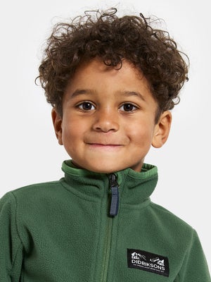 Didriksons Muskot Vindfleecejakke, Pine Green
