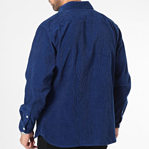 Chemise Manches Longues Relaxed Fit 19573 Bleu Roi