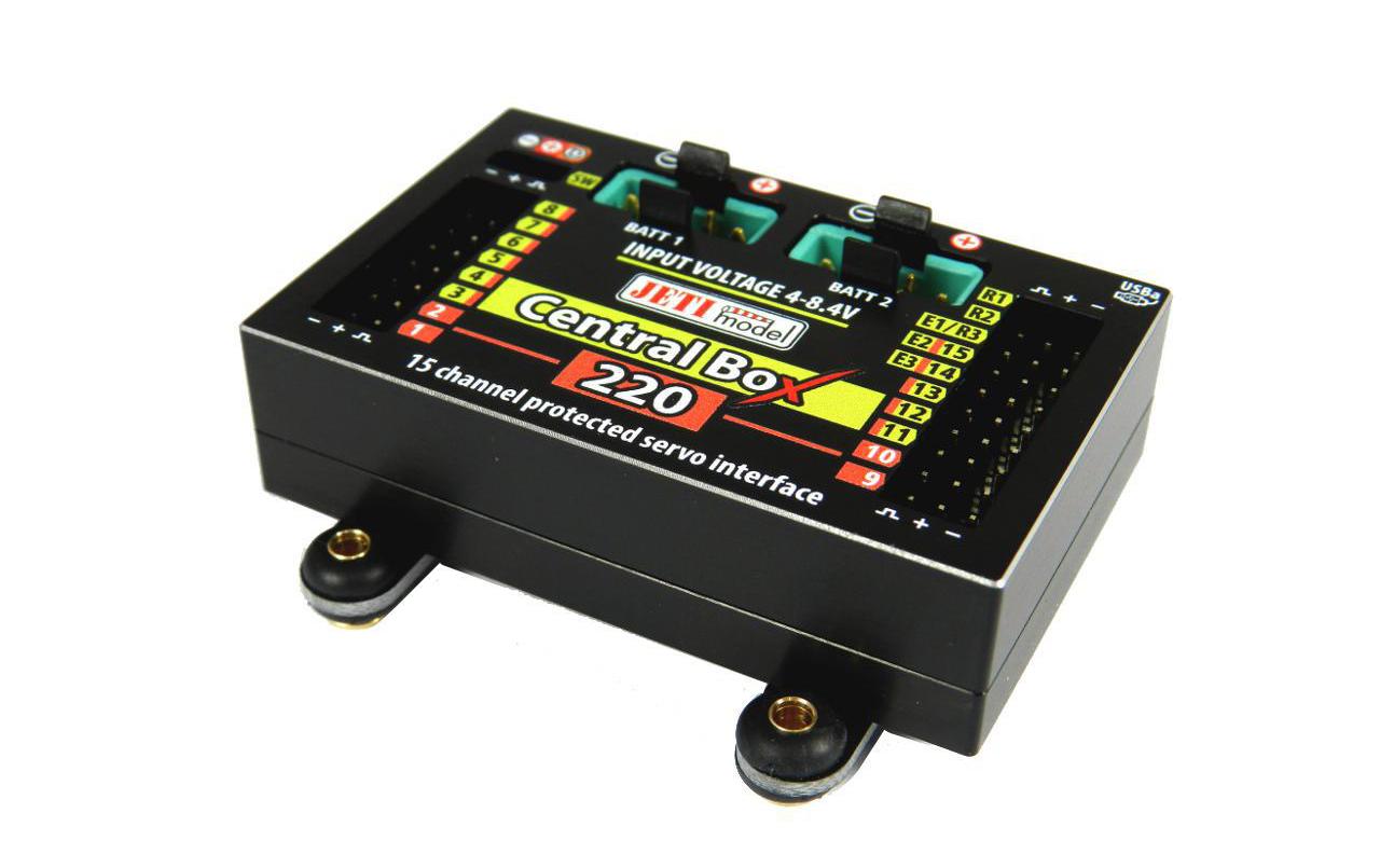 Akkuweiche Central Box 220 + Magnetic Switch<br>Akkuweiche
