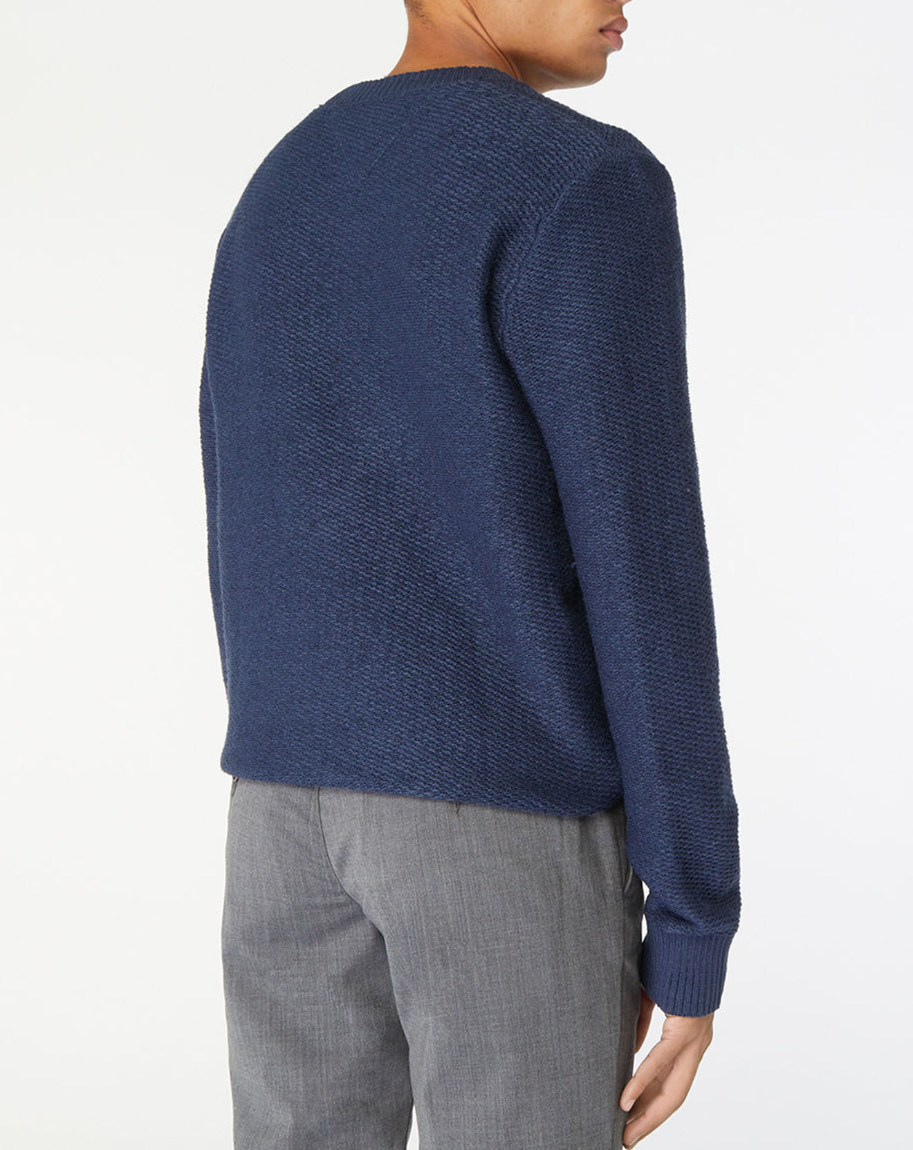 Tommy Jeans Pull regular Structured bleu marine