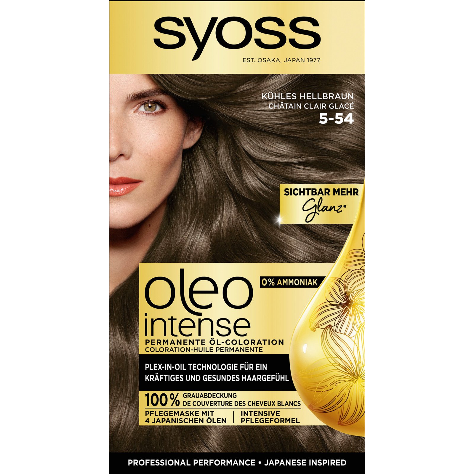 Syoss Oleo Intense 5-54 Kühles Hellbraun