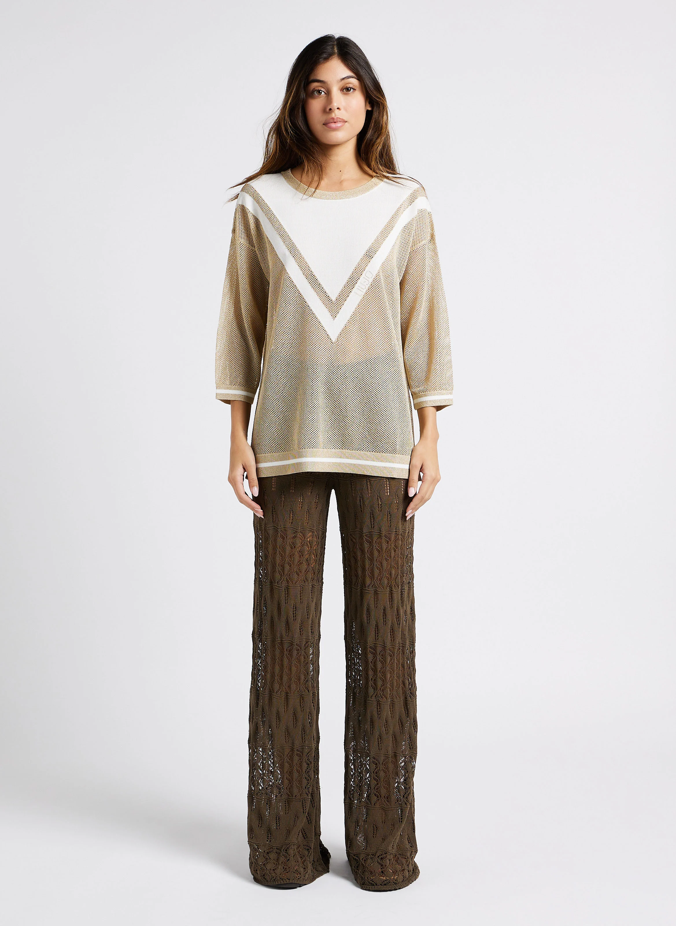 INES - Sandales en cuir | Marron