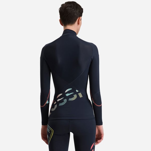 T-shirt ski de fond ROSSIGNOL W INFINI COMPRESSION RACE TOP ECLIPSE