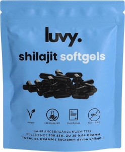 Luvy Shilajit Weichkapseln, 100 Stück