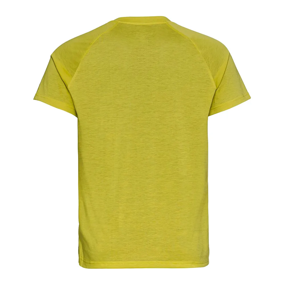 Odlo HALDEN PRINT - Tee-shirt Homme citronelle