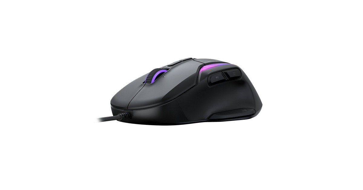 Turtle BeachKone II gaming muis  (Zwart, 50 - 26.000 Dpi, RGB)