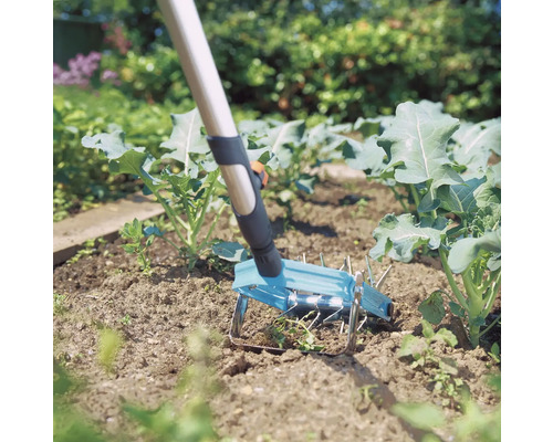 Sterfrees met onkruidmes GARDENA combisystem