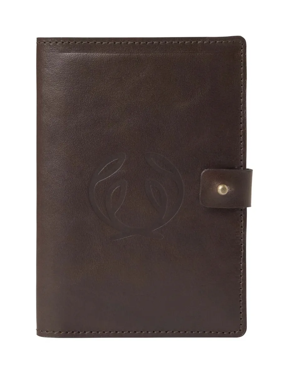 Chevalier Hunting Passport Pocket Leather Brown