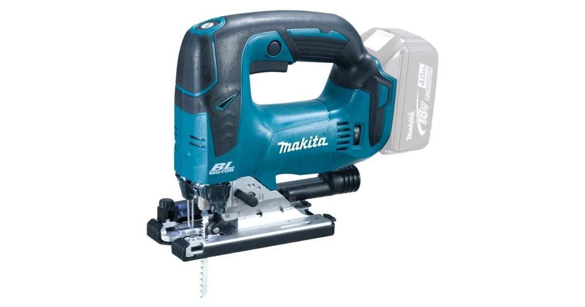 MakitaAccu decoupeerzaag DJV182Z 18V  (Blauw/zwart, Accu en oplader niet inbegrepen)