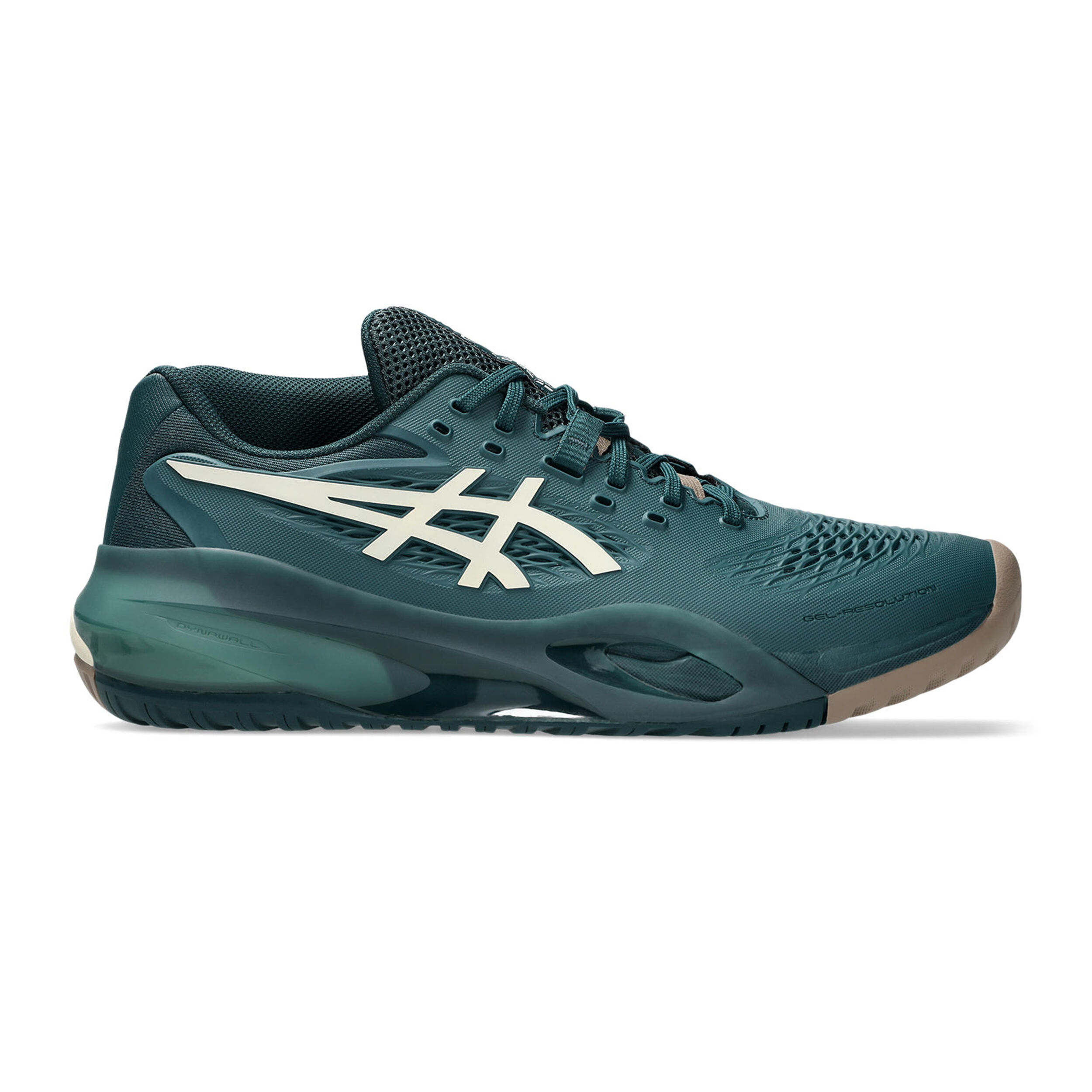 ASICS Gel-Resolution X Chaussures Toutes Surfaces Hommes - Vert Foncé
