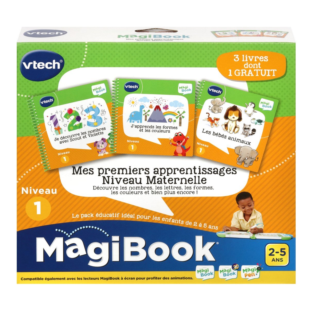 Magibook Mes premiers apprentissages - Niveau maternelle
