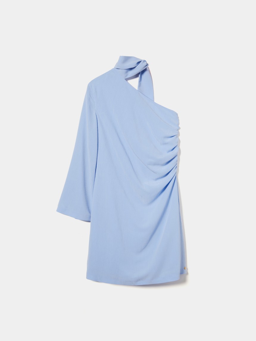 Vestido justo de manga única
