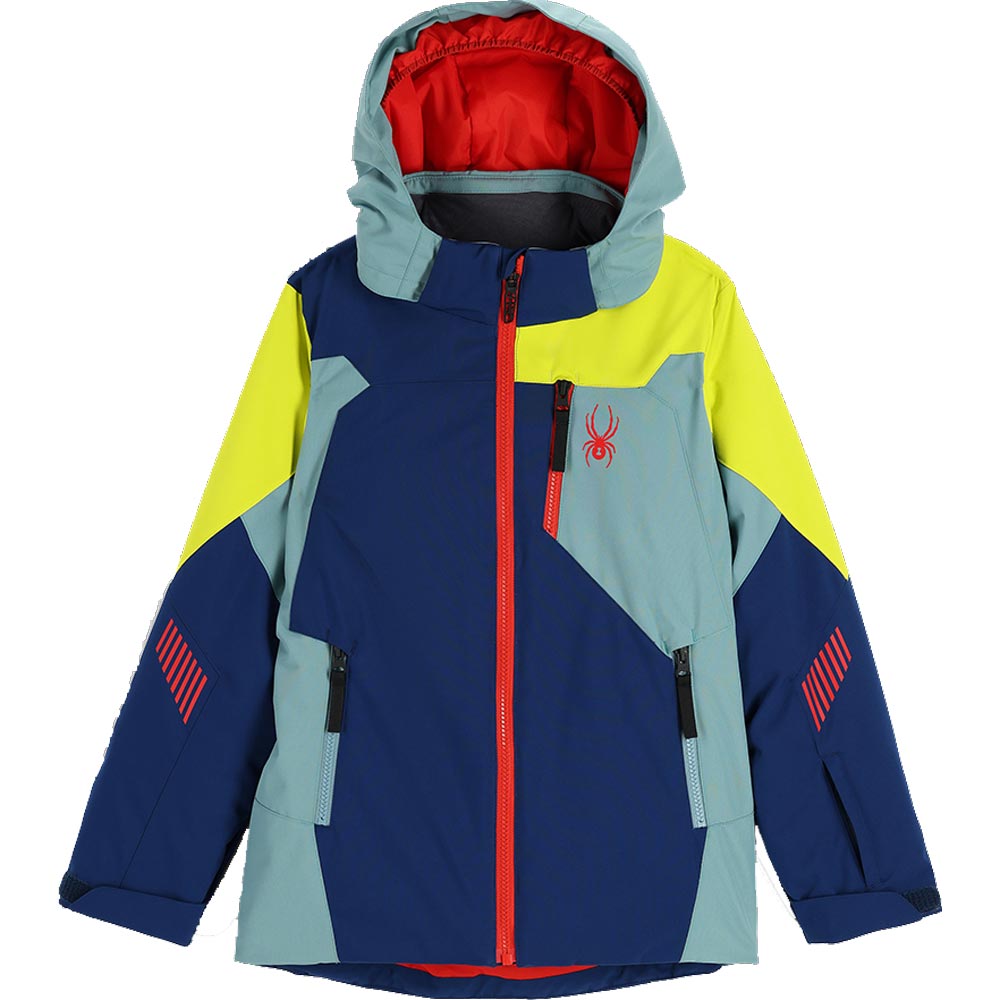Spyder Leader Skijacke Kinder abyss