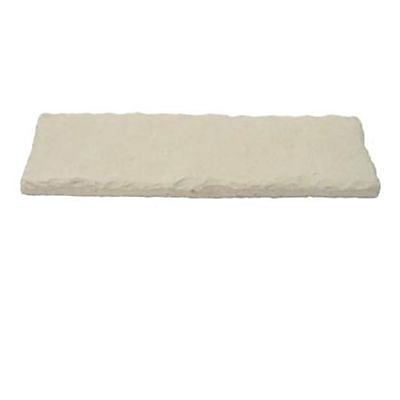 Dessus de muret plat BLOOMA Cloître 50 x 15 cm sienne
